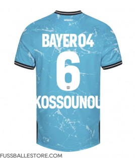 Günstige Bayer Leverkusen Odilon Kossounou #6 3rd trikot 2023-24 Kurzarm